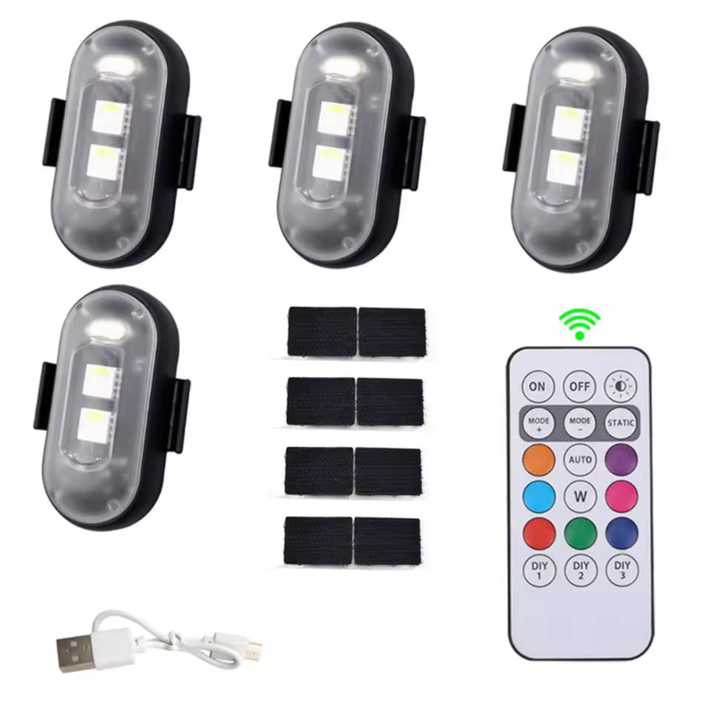 Rechargeable Velcro Rock Lights