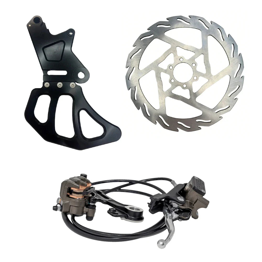 Moto Brake Single Caliper Rear Brake Kit