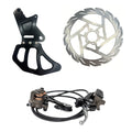 Moto Brake Single Caliper Rear Brake Kit